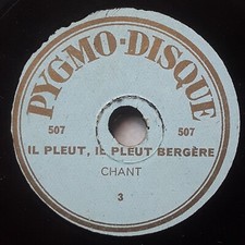 IL PLEUT BERGERE / MONSIEUR LA