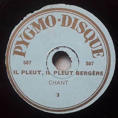 Pleut bergere monsieur - pleut,