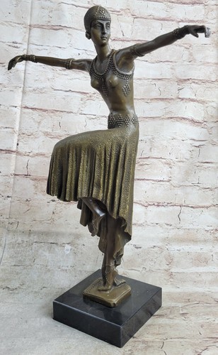 Sculpture bronze marbre - en,