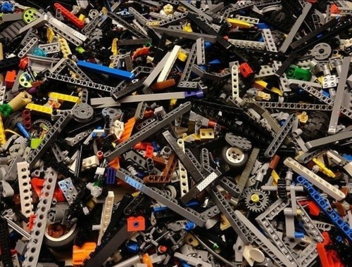 500 random lego technic - 500,