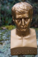 RE0274 BR  FIGURINE STATUETTE REPRODUCTION  BUSTE  NAPOLEON  BRONZE  CHAUDET