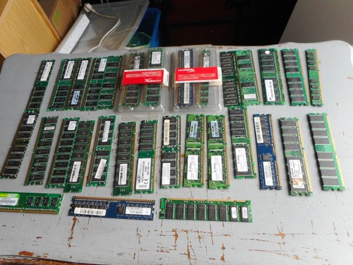 Lot barrettes ram - de, ddr