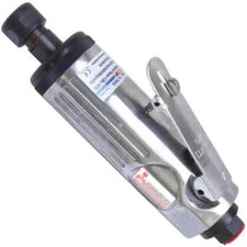 Meuleuse droite pneumatique 20 000 tr/m. Étrier 6 mm.