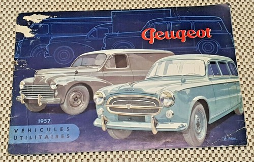 Brochure publicitaire peugeot - publicitaire,