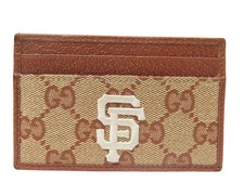 PORTEFEUILLE GUCCI X SAN FRANCISCO GIANTS PORTE CARTES 547793 GG CARD HOLDER