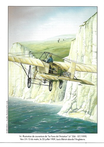 Illustration louis bleriot - illustration, (