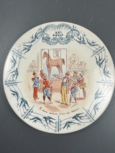 Assiette parlante ancienne - parlante,