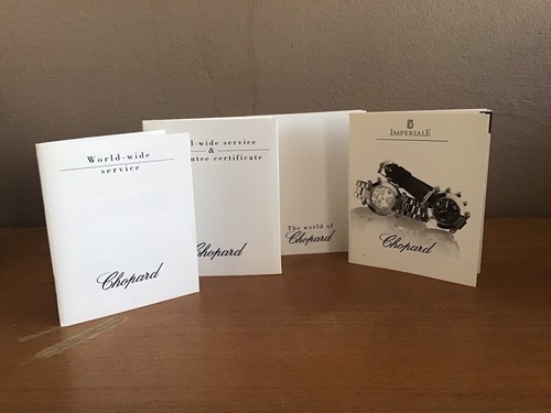 Chopard manuel instructions - manuel,