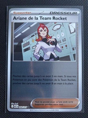 Carte pokemon ariane rocket - carte,