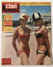 ►CINE MONDE  1510/1963-DELMONDO-DELON-R.ANTHONY-HALLYDAY-SHEILA-EDDY MITCHELL