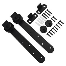 Mini Matériel Kits Rail Set Coulissant 1/2 " Épais Grange Portes for Armoire