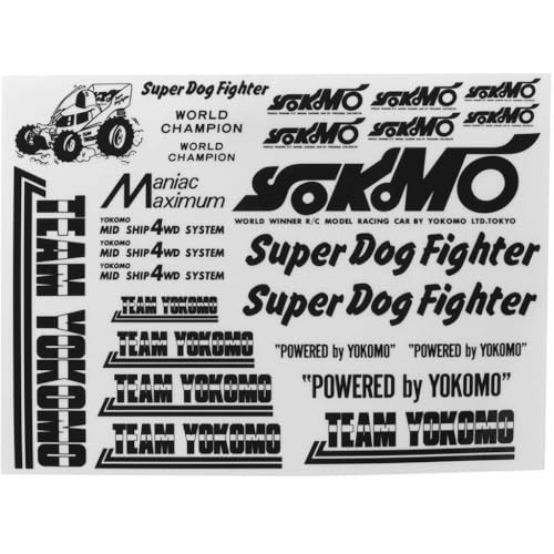 Autocollant yokomo superdog - yokomo,