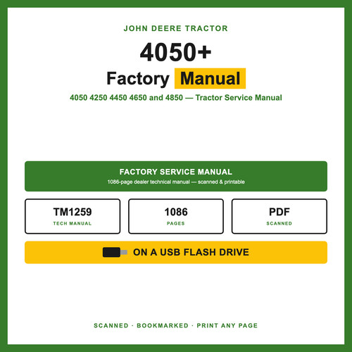 John deere 4050 4250 - john, 4650