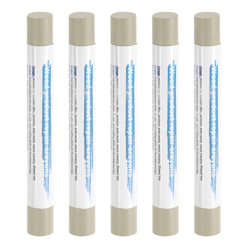 5pcs bâtons bois cire - bois, rayures