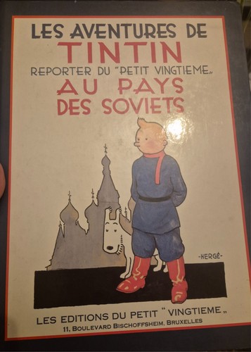Tintin pays des soviets - au,