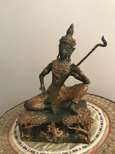 Statuette figurine bronze - statuette,