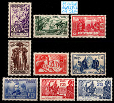 REUNION : Timbres n° 149 à