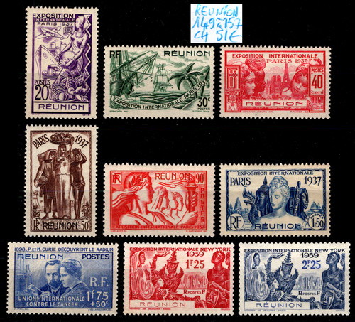 Reunion timbres 149 - reunion,