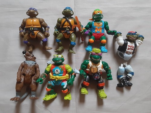 Lot figurines vintages tortues - figurines,