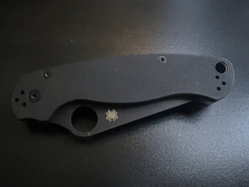 Spyderco paramilitary knife - spyderco,