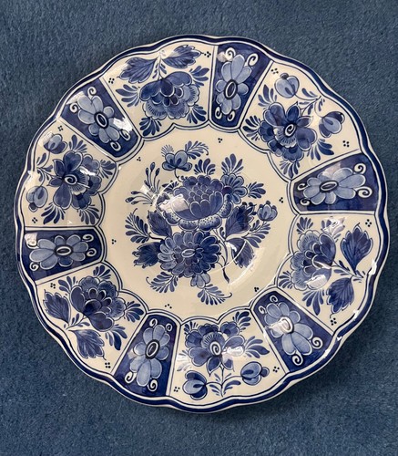 Assiette murale bleu - , delft