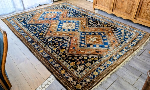 Ancien tapis persan laine