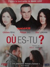 Où ES-TU ? COFFRET DVD TELEFILM 2 DVD + 1 CD PHILIPPE BAS ELSA MARC LEVY