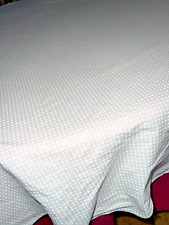 Nappe ronde pur coton façon