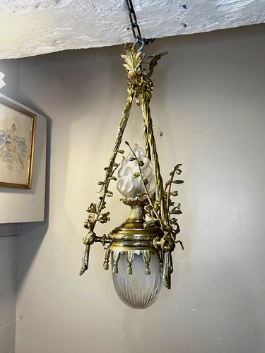 Lanterne bronze napoleon - en,