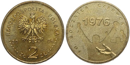 Pologne 2 zloty - pologne,