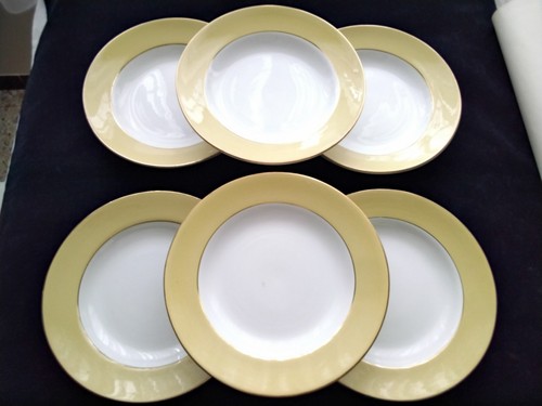 Assiettes creuses faience de - 6,