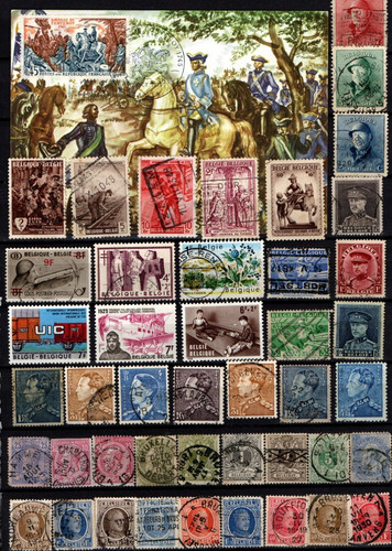 Belgique lot de timbres - de,