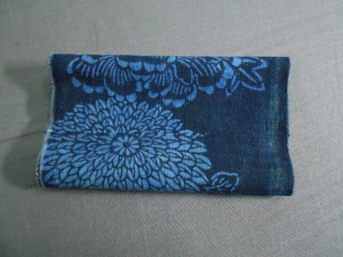 K20764 tissu coton indigo - tissu,