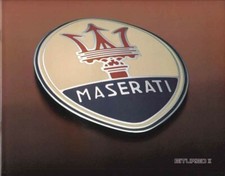 Catalogue Brochure Maserati Biturbo II 1987 Italie / Italia