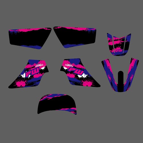 Graphics decals stickers kit - graphics,