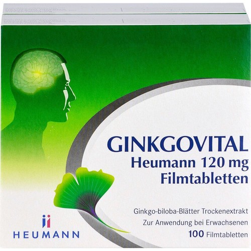 Ginkgovital heumann 120 - ginkgovital, mg