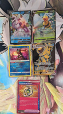 lot de 5 cartes pokemon , TG 