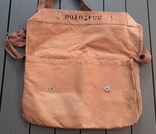 MARINE Musette Troupe Mle 1892 en lin de Fusiliers Marins matriculé T60 ORIGINAL