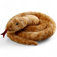 Serpent Carl Dick marron martelé environ 20/90 cm, peluche, doudou