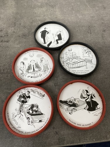 Anciens dessous verre - anciens, de