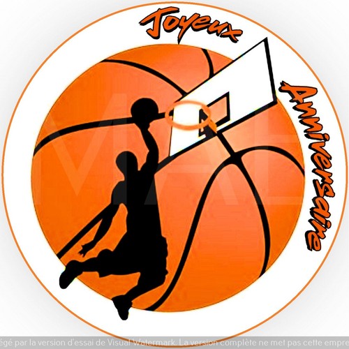 Basketball décoration de - basketball,