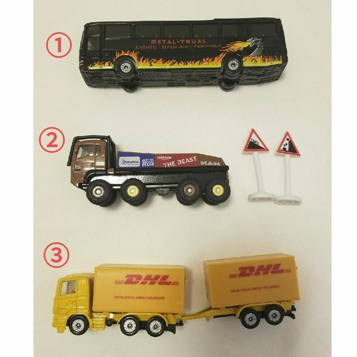 Siku bus truck piece - bus, set
