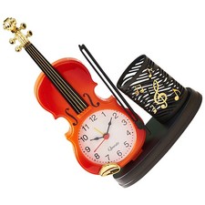  Figurine de violon, horloge