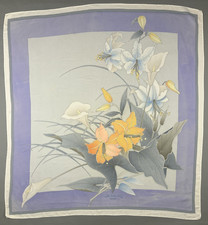 Authentique foulard vintage " LEONARD "