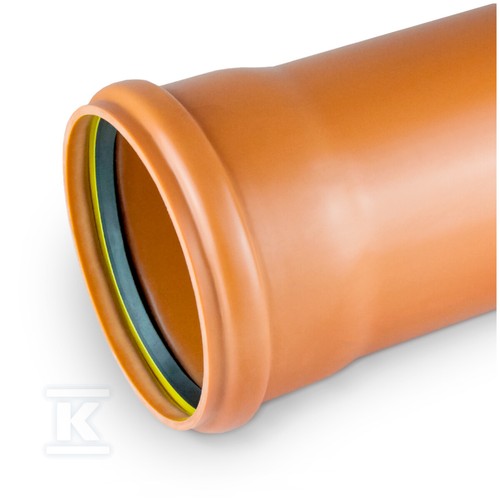 Tube pvc 110x3 - 110x3.2x2000, sn8