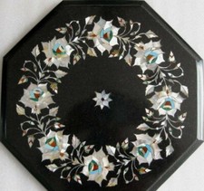 12 " Marbre Coin Table Top