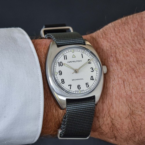 Hamilton khaki aviation pilot - hamilton,
