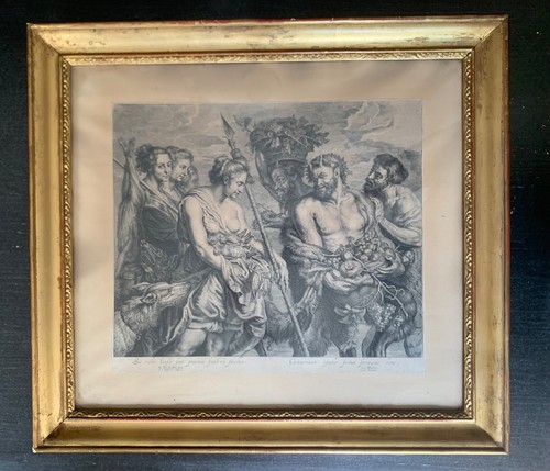 Gravure après rubens - d'après,