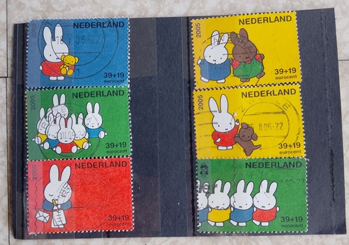 Série timbres oblitérés - série,