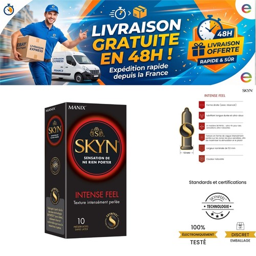 Skyn intense feel lot 10 - lot, de